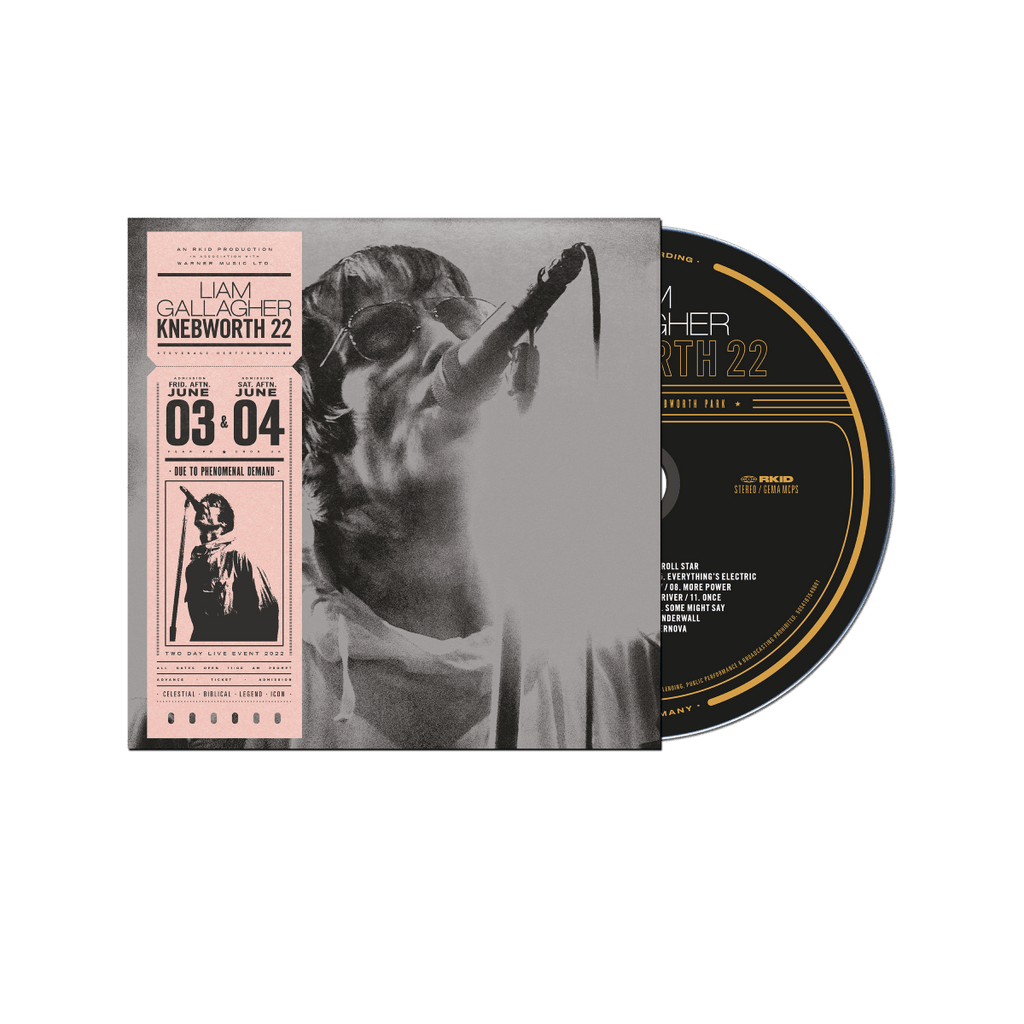 Knebworth 22 Standard CD