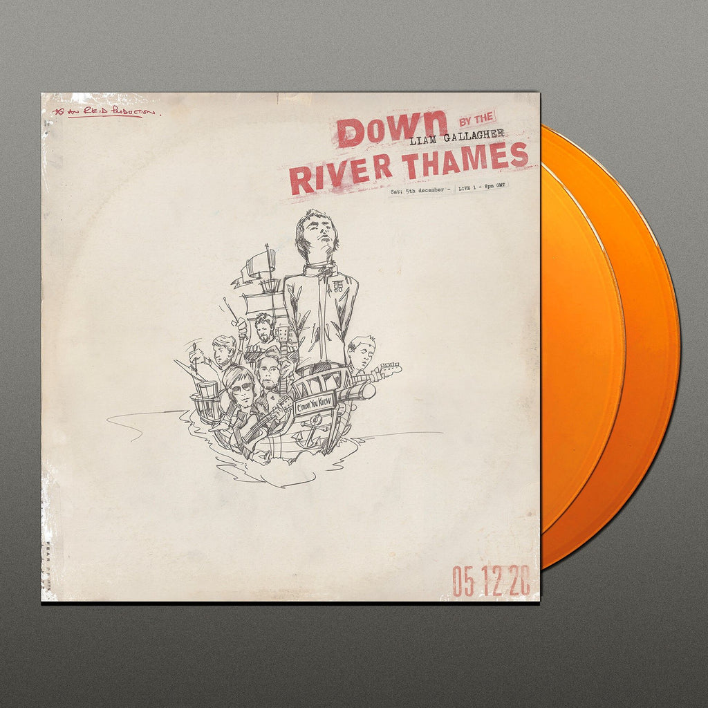 Down By the River Thames Orange 2LP