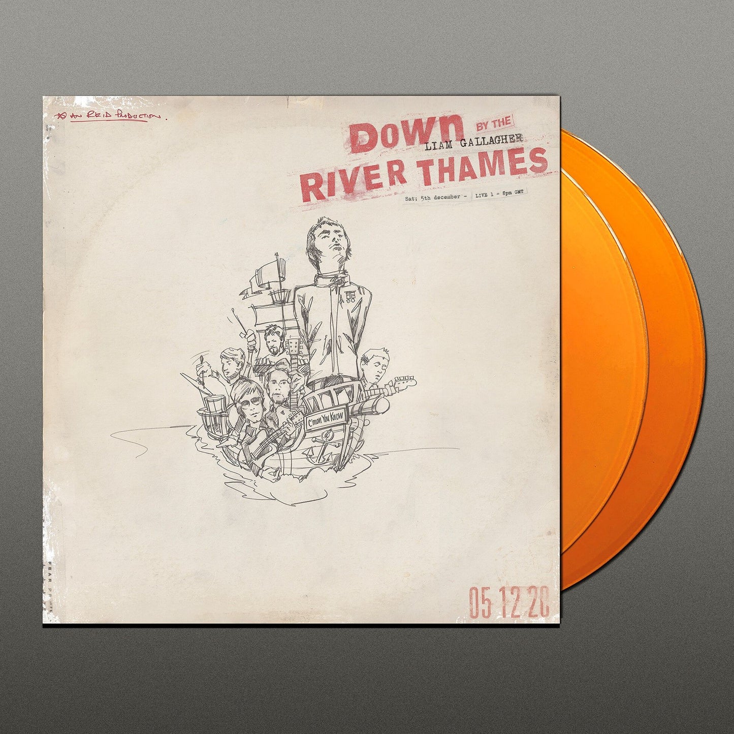 Down By the River Thames Orange 2LP
